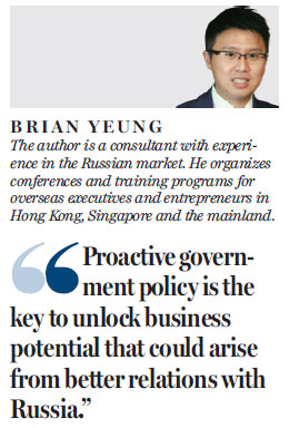 HK should strengthen its ties with Russia to unlock business potential