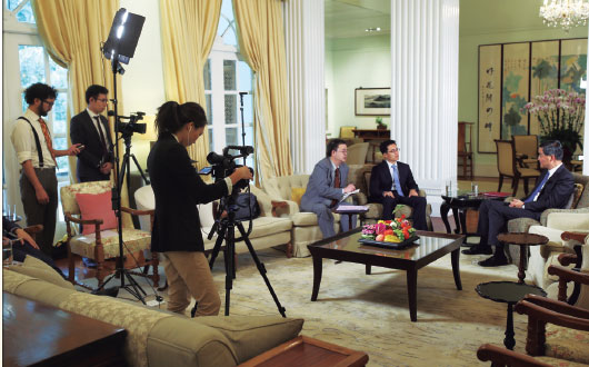 Leung: HK needs to 'sharpen' its competitive edge