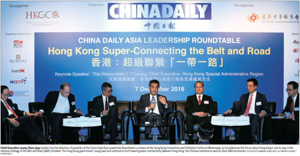 HK poised to benefit from B&R pole position