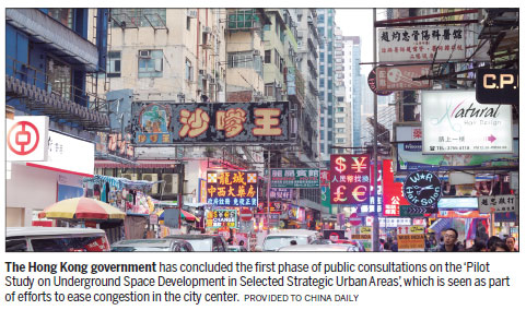 Underground space development sounds promising