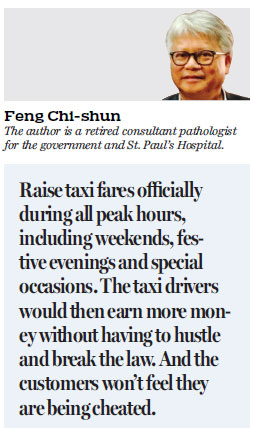 Taxi trade needs to take a ride to reality