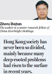 HK must work toward social harmony