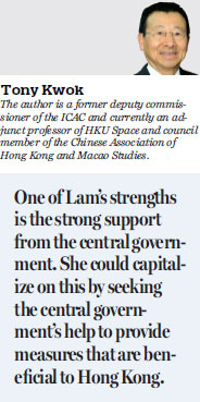 Lam's victory heads off major leadership crisis <BR>