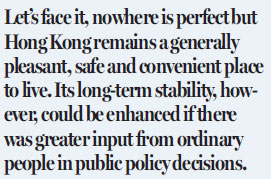 Two decades after the handover HK is as clean and efficient as ever