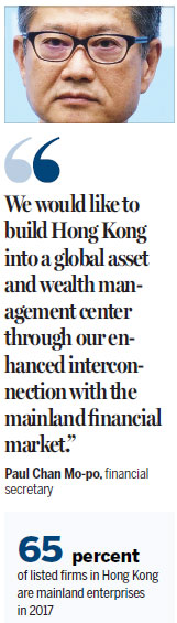 Finance chief extols HK's 'super-connector' role