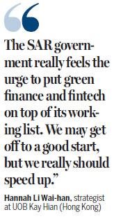 Green finance - HK primes the pump