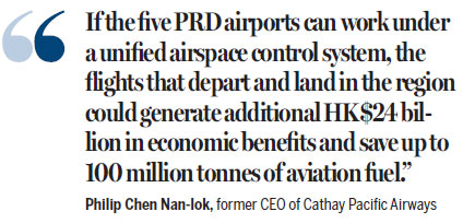 PRD aviation surges. HK suffers airspace congestion