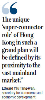Authorities set to define HK's role in Belt and Road