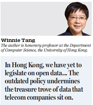 Open data will let Hong Kong become cutting-edge smart city