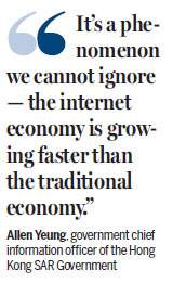 Internet economy spurs HK's growth