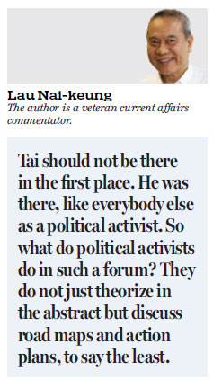 Benny Tai, Die Hard, still remains at large