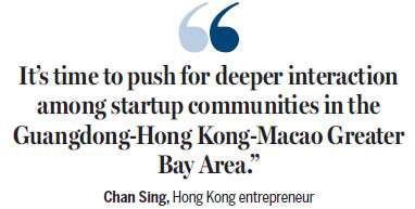 Shenzhen the launch pad for HK startups