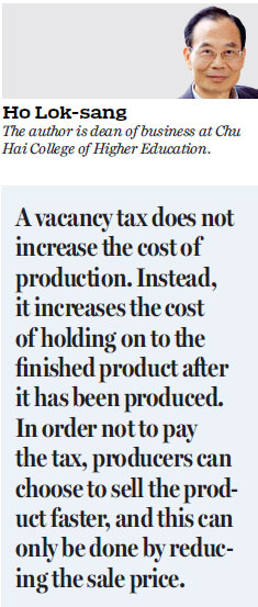 Proposed vacancy tax could deliver perverse outcomes