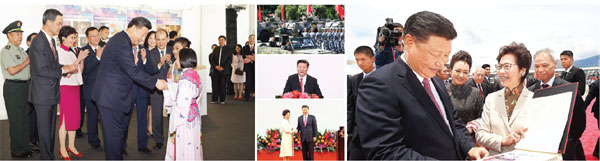 XI'S INSPECTION TOUR PLEDGES DELIVERED