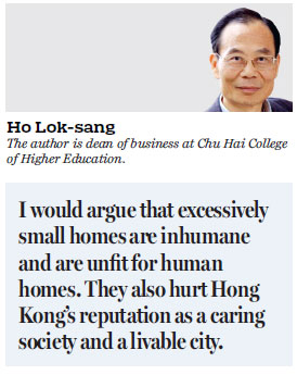 SAR govt should outlaw building of nano homes