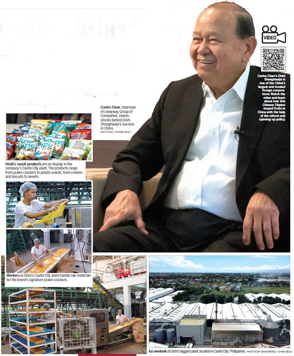 Chinese miracle beckons for Filipino 'snacks king'