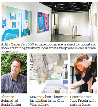 Grungy, post-industrial Chai Wan draws artists
