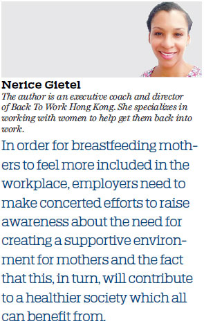 Further support needed for breastfeeding mothers