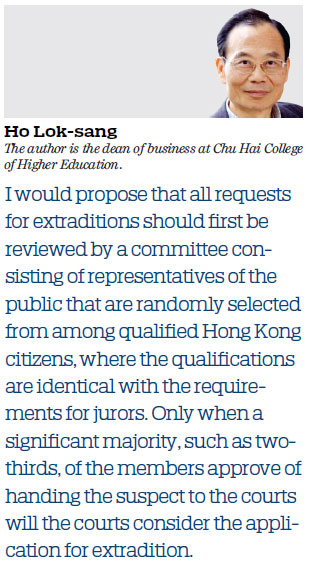 Way to ease concerns over the fugitive law