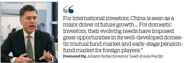 Division of Munich-based financial services company sees bright future in China