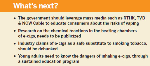 Should all vaping options be banned?