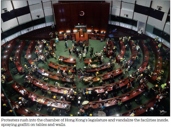 Darkest day for HK's rule of law