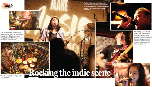 Rocking the indie scene