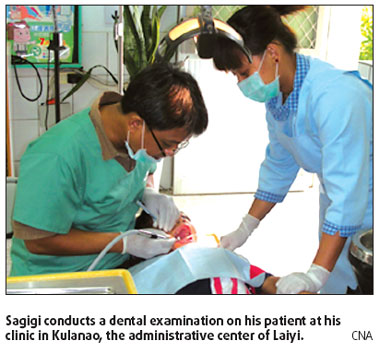 Dentist finds calling in remote places
