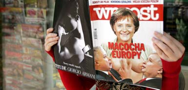 波兰杂志PS默克尔激怒德国