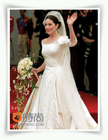 10位最美的王室新娘(组图)