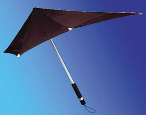 荷兰推可抗10级强风的雨伞 外形似美战机