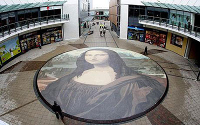 英展出世界最大蒙娜丽莎画像 两年后拆分出售