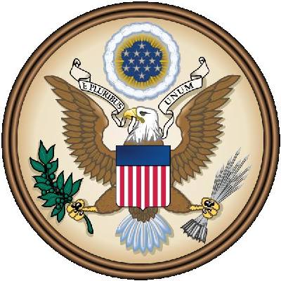 美国国徽图案(资料图片)