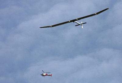 首架太阳能动力飞机试飞成功 新能源航空器一览