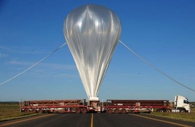 NASA科研气球起飞时坠毁 数百万美元化为泡影