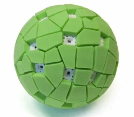 德国5学生研发能扔球形相机 可拍360度全景炫酷图片