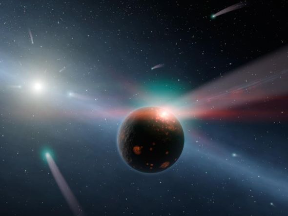 美科学家发现新证据 表明彗星是地球“送水工”