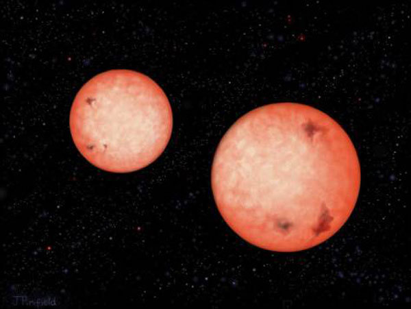 天文学家发现密集双星系统 挑战恒星形成理论(组图)