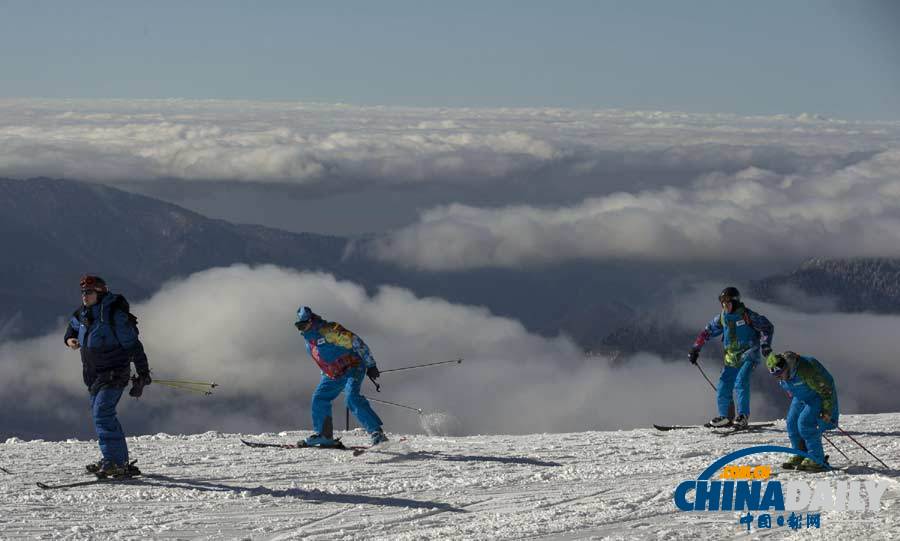 冬奥会高山滑雪比赛场地：勇敢者的乐园