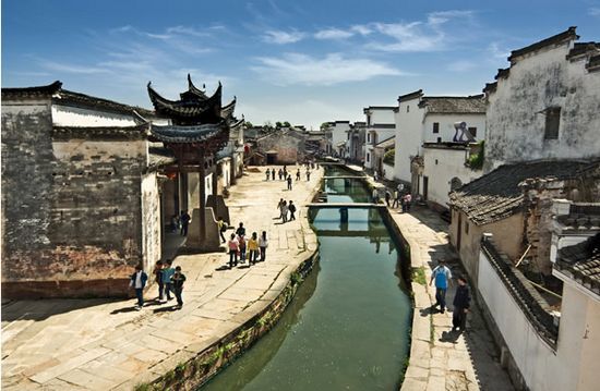 水印唐模：编织美梦的徽州古村(组图)