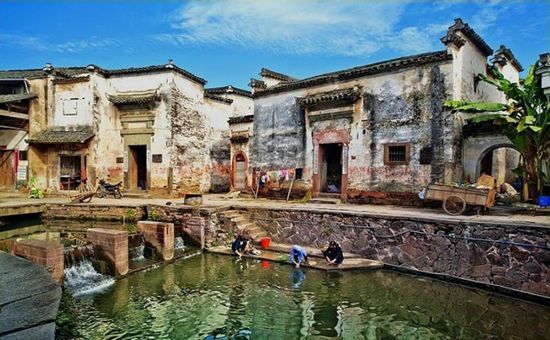 水印唐模：编织美梦的徽州古村(组图)