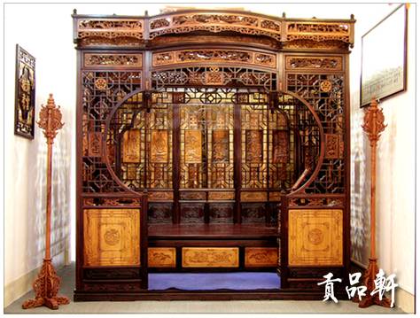 贡品轩老字号:中国红木家具仙作第一家