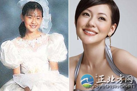 王菲14岁央视唱红歌青涩照 大小S章子怡儿时照全遭曝