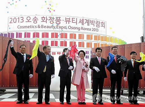 2013五松国际化妆品及美容博览会今日正式开幕