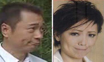 黎耀祥邓萃雯萌照PK惊人相似 网友：超有夫妻相