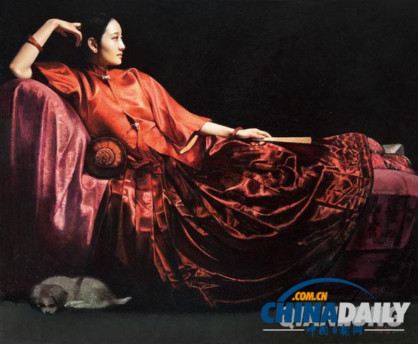 国家大剧院展紫禁城系列油画“芳容”(图)
