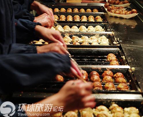 去日本吃最正宗章鱼小丸子(组图)
