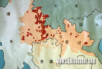 缅甸老挝越南中面积最大人口_越南老挝缅甸地图