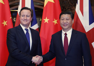 英国首相卡梅伦访华