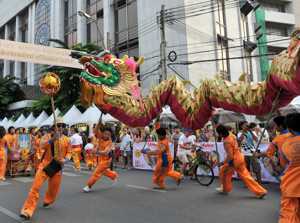 泰国庆祝素食节